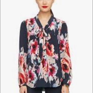 Kate Spade Hazy Floral Reade Blouse NWT size xs